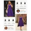 image:imageGRACE KARIN Womens Wear to Work Dresses 2026 Business Office Fit and Flare Midi Dress Church Outfits with PocketsDark Purple