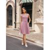 image:imageGRACE KARIN Womens Wear to Work Dresses 2026 Business Office Fit and Flare Midi Dress Church Outfits with PocketsPink