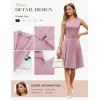 image:imageGRACE KARIN Womens Wear to Work Dresses 2026 Business Office Fit and Flare Midi Dress Church Outfits with PocketsPink
