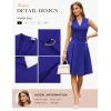 image:imageGRACE KARIN Womens Wear to Work Dresses 2026 Business Office Fit and Flare Midi Dress Church Outfits with PocketsRoyal Blue