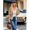 image:imageGRACE KARIN Cardigan Sweaters for Women Lightweight Long Sleeve Cropped Cardigan Spring Summer Fashion Clothing Outfits ShrugBeige White