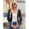 image:imageGRACE KARIN Cardigan Sweaters for Women Lightweight Long Sleeve Cropped Cardigan Spring Summer Fashion Clothing Outfits ShrugBlack White