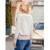 image:imageGRACE KARIN Cardigan Sweaters for Women Lightweight Long Sleeve Cropped Cardigan Spring Summer Fashion Clothing Outfits ShrugContrastwhite