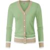 image:imageGRACE KARIN Cardigan Sweaters for Women Lightweight Long Sleeve Cropped Cardigan Spring Summer Fashion Clothing Outfits ShrugLight Green