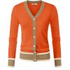 image:imageGRACE KARIN Cardigan Sweaters for Women Lightweight Long Sleeve Cropped Cardigan Spring Summer Fashion Clothing Outfits ShrugOrange