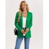 image:imageGRACE KARIN Long Cardigans for Women Long Sleeve Open Front Cardigan Sweaters Lightweight Spring Jacket with PocketsBright Green