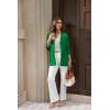 image:imageGRACE KARIN Long Cardigans for Women Long Sleeve Open Front Cardigan Sweaters Lightweight Spring Jacket with PocketsBright Green