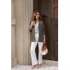 image:imageGRACE KARIN Long Cardigans for Women Long Sleeve Open Front Cardigan Sweaters Lightweight Spring Jacket with PocketsDark Gray