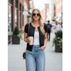 image:imageGRACE KARIN Short Sleeve Cardigan Summer Button up Sweaters for Women Lightweight Crew Neck Casual OutfitsBlack