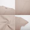 image:imageGRACE KARIN Short Sleeve Cardigan Summer Button up Sweaters for Women Lightweight Crew Neck Casual OutfitsKhaki
