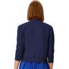 image:imageGRACE KARIN Women Cardigan Sweaters Lightweight Knit Cropped Cardigans Trendy 34 Sleeve Shrug Bolero S3XL11navy