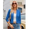 image:imageGRACE KARIN Women Cardigan Sweaters Lightweight Knit Cropped Cardigans Trendy 34 Sleeve Shrug Bolero S3XLBlue