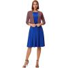 image:imageGRACE KARIN Women Cardigan Sweaters Lightweight Knit Cropped Cardigans Trendy 34 Sleeve Shrug Bolero S3XLGrey Pink