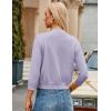 image:imageGRACE KARIN Women Cardigan Sweaters Lightweight Knit Cropped Cardigans Trendy 34 Sleeve Shrug Bolero S3XLMisty Lilac