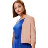 image:imageGRACE KARIN Women Cardigan Sweaters Lightweight Knit Cropped Cardigans Trendy 34 Sleeve Shrug Bolero S3XLPeach Pink