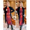 image:imageGRACE KARIN Womens 2026 Trendy Long Cardigans Sweater Lightweight Open Front Long Sleeve Maxi Duster Coats with PocketsBlack