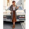 image:imageGRACE KARIN Womens 2026 Trendy Long Cardigans Sweater Lightweight Open Front Long Sleeve Maxi Duster Coats with PocketsCoffee Grey