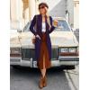 image:imageGRACE KARIN Womens 2026 Trendy Long Cardigans Sweater Lightweight Open Front Long Sleeve Maxi Duster Coats with PocketsDeep Purple