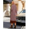 image:imageGRACE KARIN Womens 2026 Trendy Long Cardigans Sweater Lightweight Open Front Long Sleeve Maxi Duster Coats with PocketsGray Pink