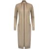 image:imageGRACE KARIN Womens 2026 Trendy Long Cardigans Sweater Lightweight Open Front Long Sleeve Maxi Duster Coats with PocketsKhaki