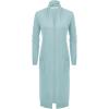 image:imageGRACE KARIN Womens 2026 Trendy Long Cardigans Sweater Lightweight Open Front Long Sleeve Maxi Duster Coats with PocketsLight Blue Grey