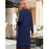 image:imageGRACE KARIN Womens 2026 Trendy Long Cardigans Sweater Lightweight Open Front Long Sleeve Maxi Duster Coats with PocketsNavy Blue