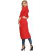 image:imageGRACE KARIN Womens 2026 Trendy Long Cardigans Sweater Lightweight Open Front Long Sleeve Maxi Duster Coats with PocketsRed