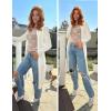 image:imageGRACE KARIN Womens 2026 Trendy Long Cardigans Sweater Lightweight Open Front Long Sleeve Maxi Duster Coats with PocketsWhite