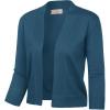 image:imageGRACE KARIN Women Cardigan Sweaters Lightweight Knit Cropped Cardigans Trendy 34 Sleeve Shrug Bolero S3XLCerulean
