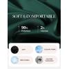 image:imageGRACE KARIN 2026 Women Satin Tops Short Sleeve Blouse Mock Neck Work Silk Shirts Business Casual OutfitsDark Green