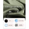 image:imageGRACE KARIN 2026 Women Satin Tops Short Sleeve Blouse Mock Neck Work Silk Shirts Business Casual OutfitsLight Green
