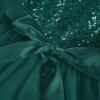 image:imageGRACE KARIN Girls Sequin Party Formal Dress Wedding Guest Sparkle Fancy Birthday Tulle High Low Prom Dresses 614 YearsDark Green