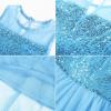 image:imageGRACE KARIN Girls Sequin Party Formal Dress Wedding Guest Sparkle Fancy Birthday Tulle High Low Prom Dresses 614 YearsLight Blue