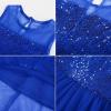 image:imageGRACE KARIN Girls Sequin Party Formal Dress Wedding Guest Sparkle Fancy Birthday Tulle High Low Prom Dresses 614 YearsRoyal Blue