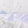 image:imageGRACE KARIN Girls Sequin Party Formal Dress Wedding Guest Sparkle Fancy Birthday Tulle High Low Prom Dresses 614 YearsWhite