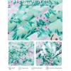 image:imageGRACE KARIN Women Mesh Boho Tops Dressy Casual Floral Short Sleeve Button Down Collared Blouses 2026 Fashion Summer ClothesGreen