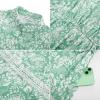 image:imageGRACE KARIN Womens 2026 Summer Floral Flowy Dresses Boho Tie Belt Short Puff Sleeve A Line Maxi Shirt Dress with PocketGreen White