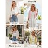 image:imageGRACE KARIN Womens 34 Sleeve Cardigan Sweater Lightweight Cropped Cardigan Trendy Dressy Casual Crochet Bolero Shrugs02 Khaki