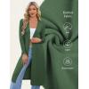 image:imageGRACE KARIN Womens Long Cardigan Trendy Lightweight Knit Dusters Coat V Neck Button Up Sweater Maxi DressArmy Green