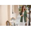 image:imageGRACE KARIN Womens Long Cardigans Trendy Lightweight Knit Blazer Casual Open Front Spring Sweaters with PocketsArmy Green