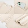 image:imageGRACE KARIN Womens Long Cardigans Trendy Lightweight Knit Blazer Casual Open Front Spring Sweaters with PocketsBeige