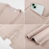 image:imageGRACE KARIN Womens Long Cardigans Trendy Lightweight Knit Blazer Casual Open Front Spring Sweaters with PocketsLight Camel