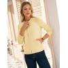 image:imageGRACE KARIN Womens Long Sleeve Zip Up Cardigan Sweaters Lightweight Fashion Sweater Jacket Knitted Spring ClothesButter Yellow