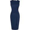 image:imageGRACE KARIN Women Work DressBodycon Pencil Business DressesSleeveless Cocktail Dresses Knee LengthNavy Blue