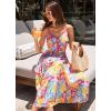 image:imageGRACE KARIN Summer Dresses for Women 2026 Beach Vacation Floral Sundresses Casual Boho Flowy Maxi Clothes with PocketsBlue Rose Floral