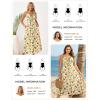 image:imageGRACE KARIN Summer Dresses for Women 2026 Beach Vacation Floral Sundresses Casual Boho Flowy Maxi Clothes with PocketsPink Green Floral