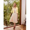 image:imageGRACE KARIN Women Cardigan Sweaters Lightweight Knit Cropped Cardigans Trendy 34 Sleeve Shrug Bolero S3XLLight Yellow
