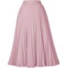image:imageGRACE KARIN Pleated Midi Skirt for WomenSummer Chiffon Elastic High Waist Knee Length Skirts Swing ALine Boho OutfitsDark Rose Pink