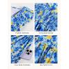 image:imageGRACE KARIN Summer Floral Maxi Dress for Women 2026 Flowy Wedding Guest Dresses Ruffle Sleeve Smocked Sundress with PocketBlue Yellow