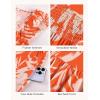 image:imageGRACE KARIN Summer Floral Maxi Dress for Women 2026 Flowy Wedding Guest Dresses Ruffle Sleeve Smocked Sundress with PocketWhite Orange